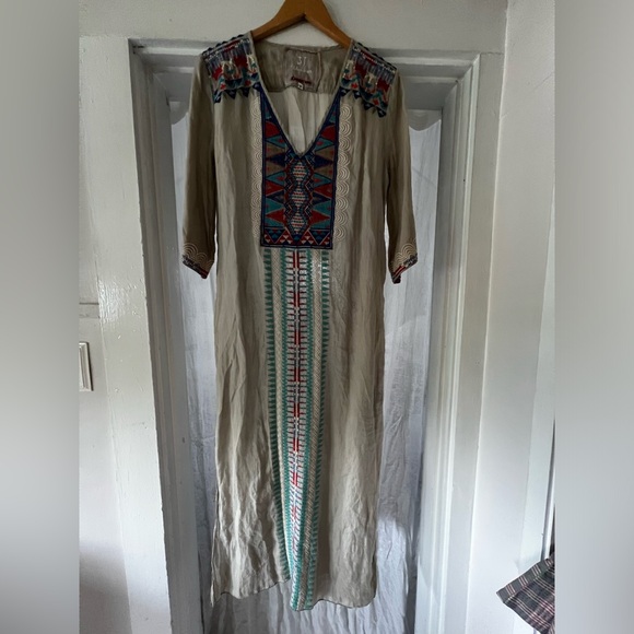 Johnny Was long caftan - Picture 5 of 5